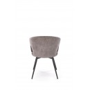 Стул HALMAR K550 серый/черный